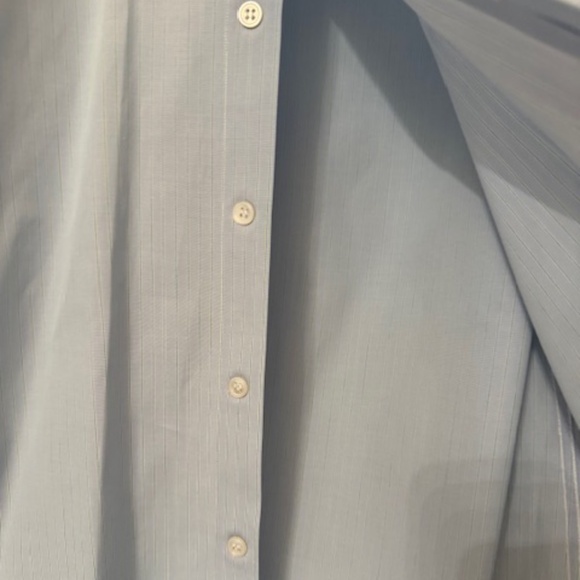 Turnbull And Asser Long Sleeve Collared Button Down Striped Shirt Mens 15" 23" - Picture 4 of 8